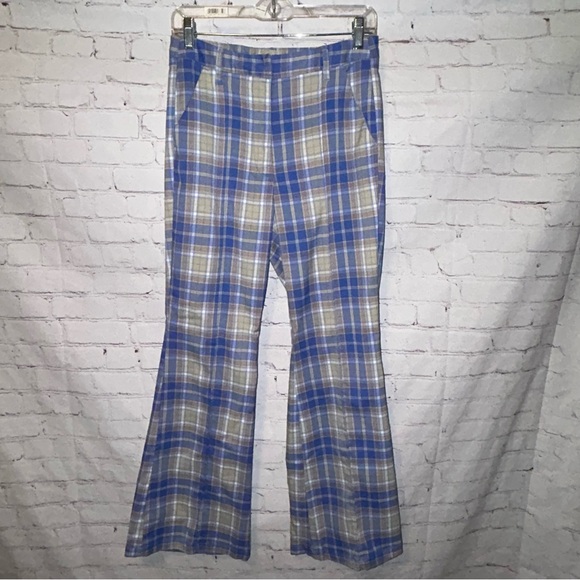 Urban Outfitters Isabella Printed Flare Pant‎ size 6 - Picture 2 of 8